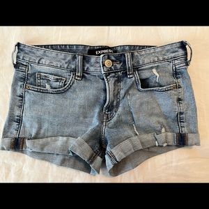 Express Jean Shorts size 0